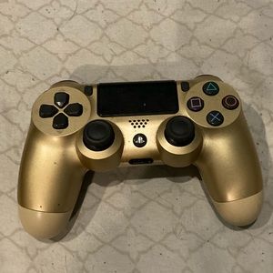 Gold Ps4 Controller
